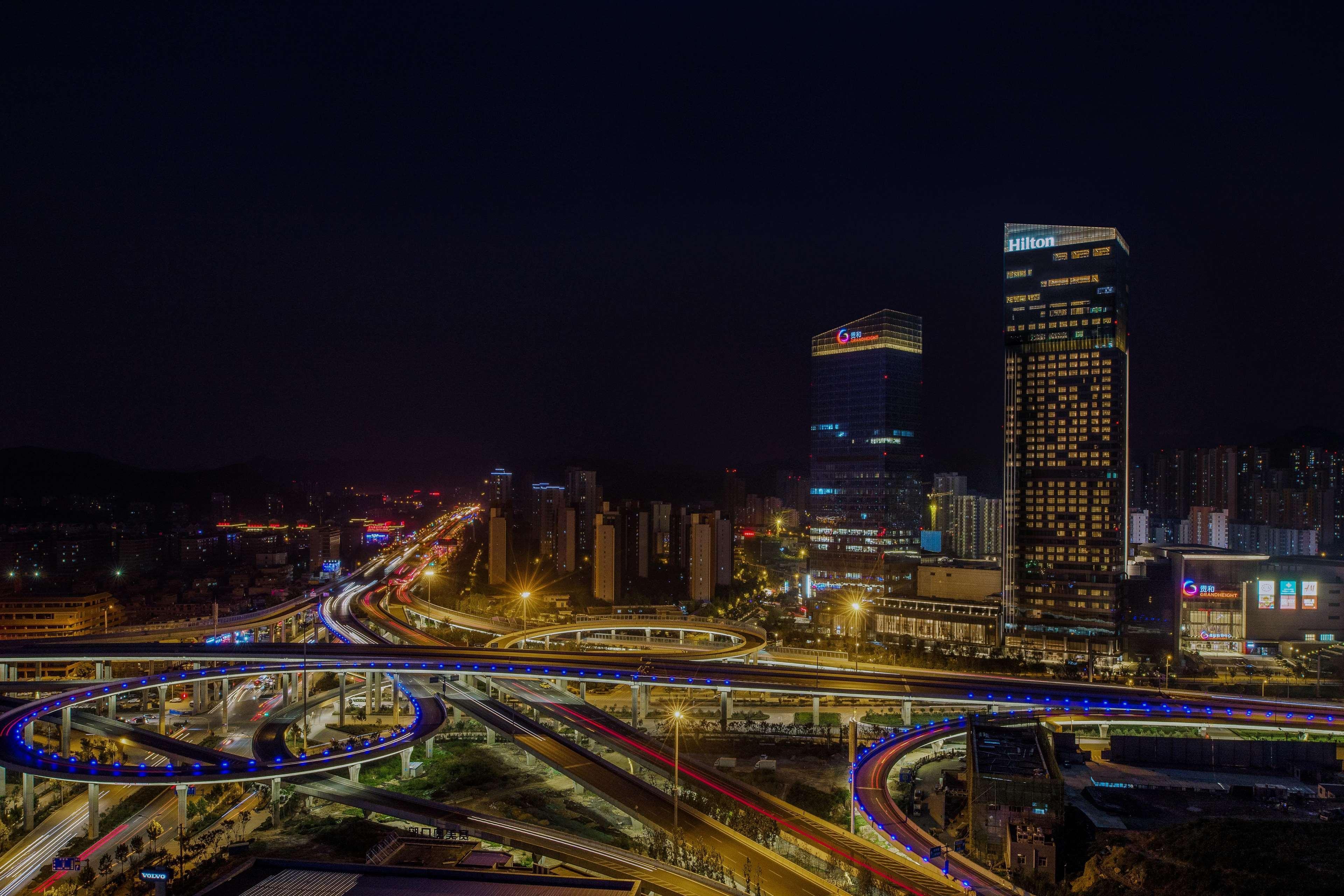 Hilton Jinan South Hotel & Residences Exterior foto